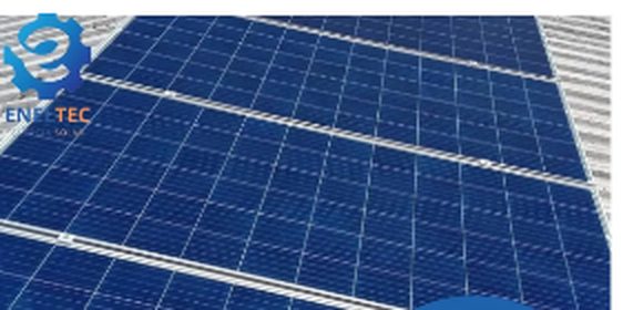 Sistema de energia solar instalado pela ENELTEC: residência em Iretama - PR, 400 kWh por mês